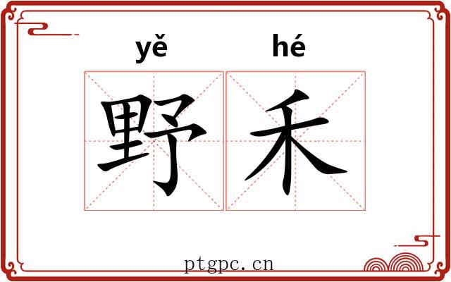 野禾
