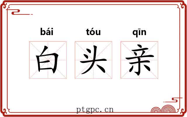 白头亲