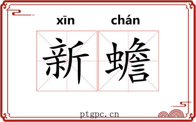 新蟾