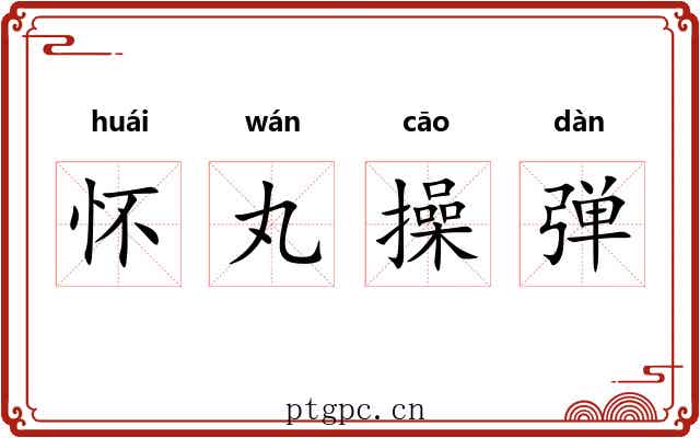 怀丸操弹