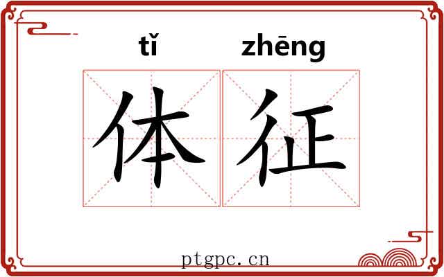 体征 体征