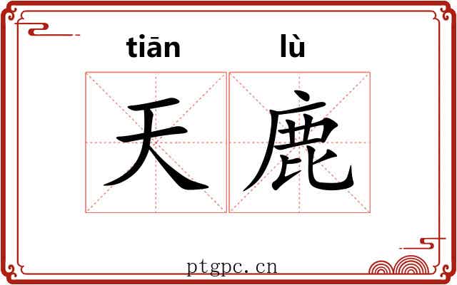 天鹿 天鹿