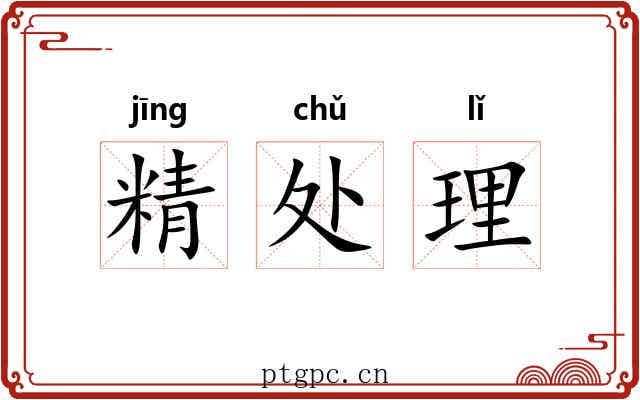 精处理