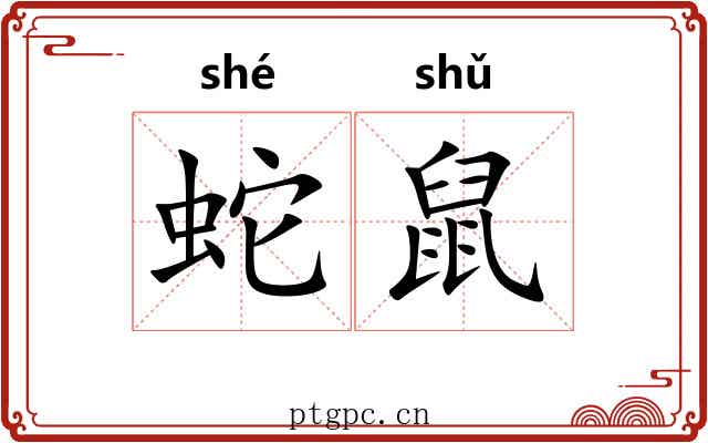 蛇鼠