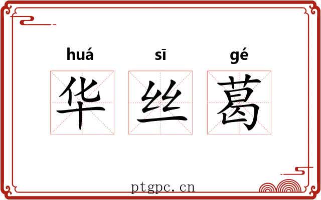 华丝葛