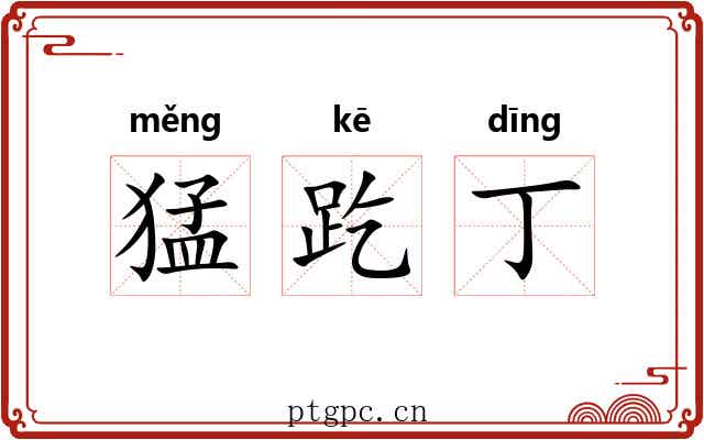 猛趷丁