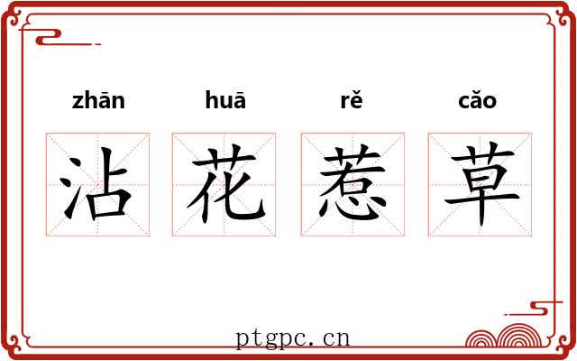 沾花惹草 沾花惹草