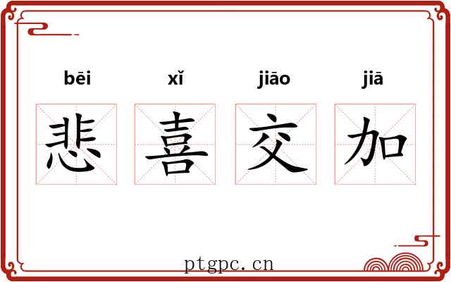 悲喜交加 悲喜交加