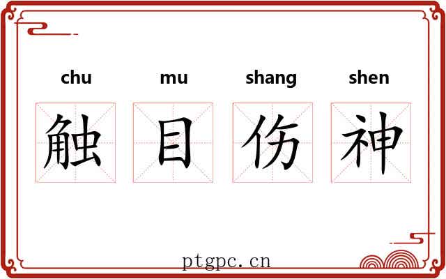 触目伤神