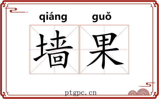 墙果