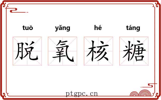 脱氧核糖 脱氧核糖