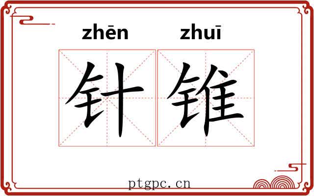 针锥