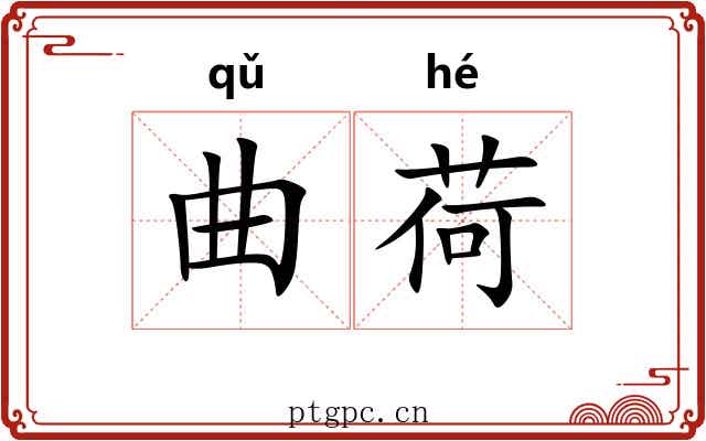 曲荷
