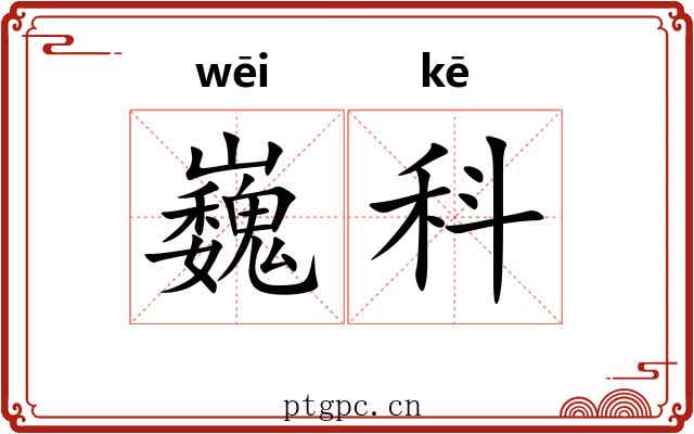 巍科