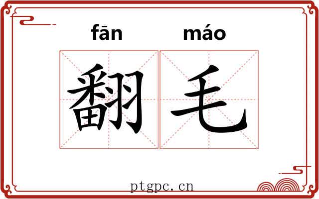 翻毛