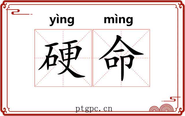 硬命 硬命