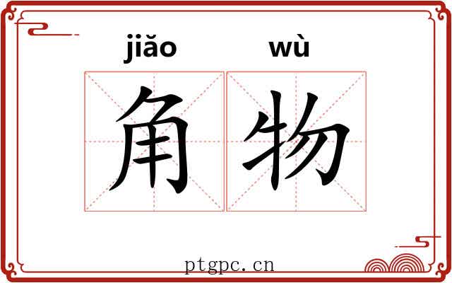 角物