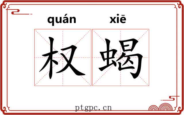 权蝎