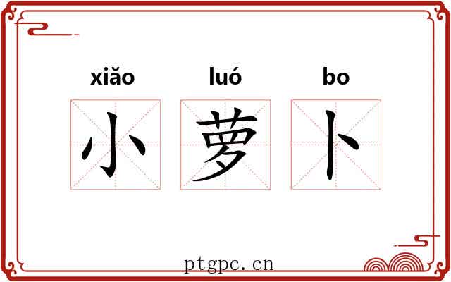 小萝卜 小萝卜