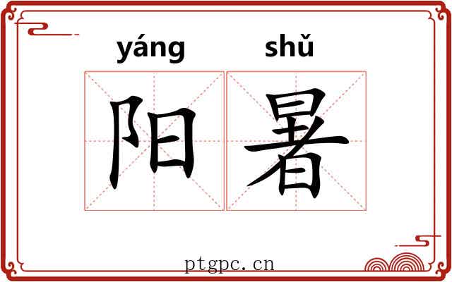 阳暑