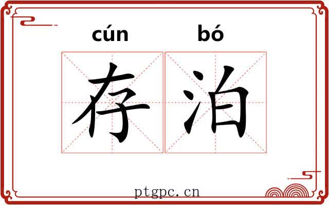 存泊