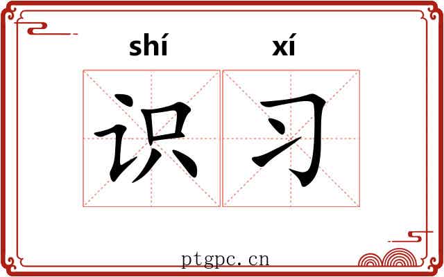 识习