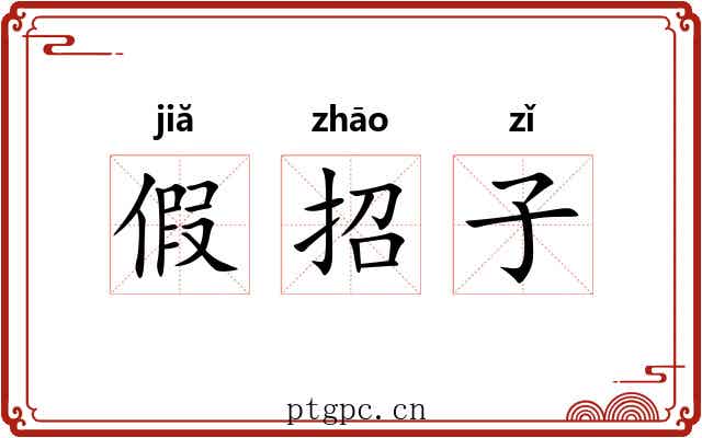 假招子
