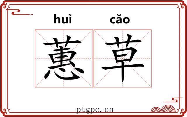 蕙草 蕙草