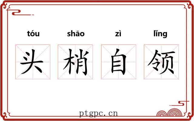 头梢自领