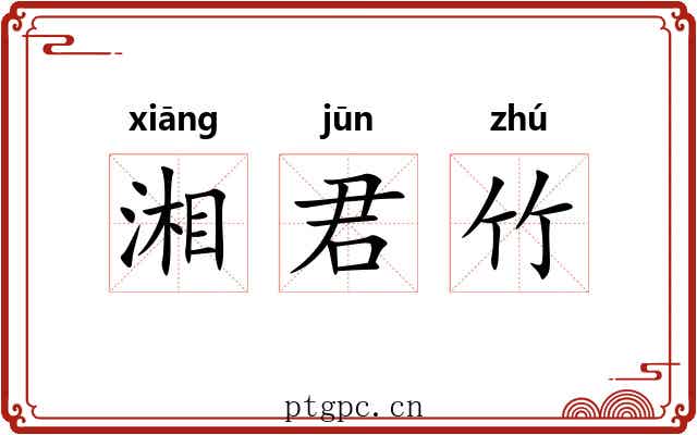 湘君竹 湘君竹
