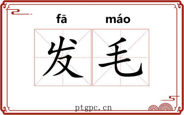 发毛