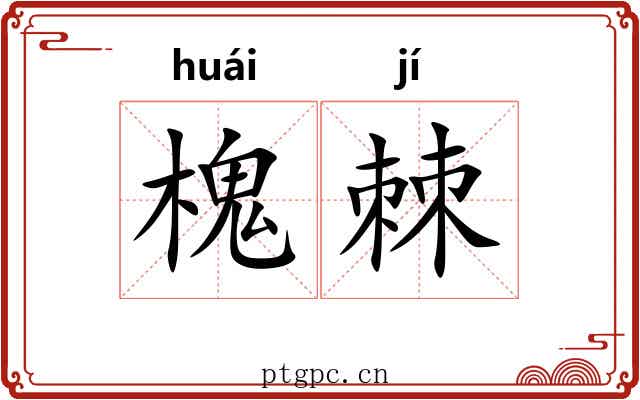 槐棘 槐棘