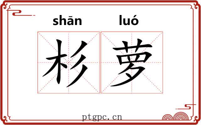 杉萝