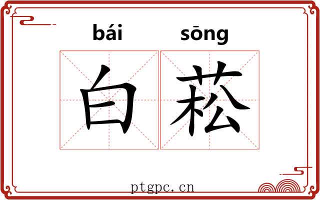 白菘 白菘