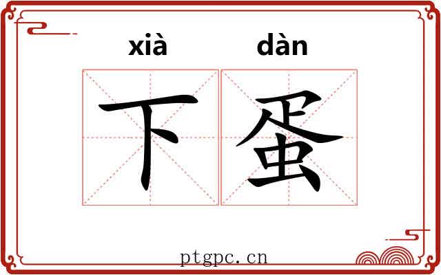 下蛋