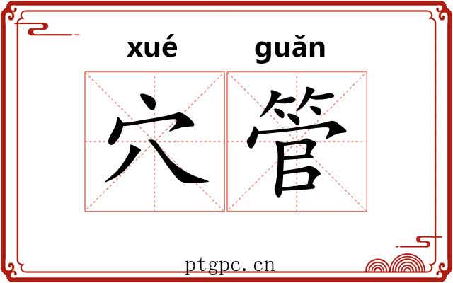 穴管