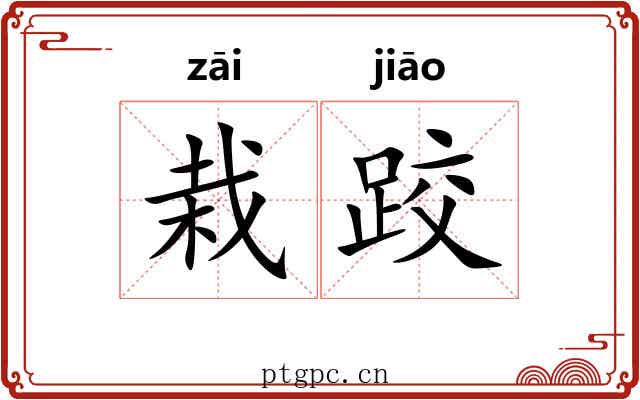栽跤