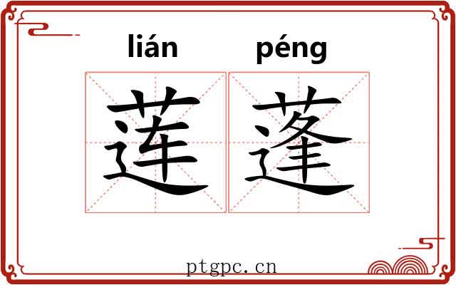 莲蓬