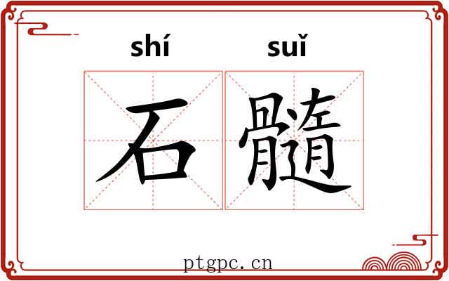 石髓 石髓