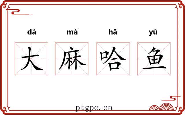 大麻哈鱼