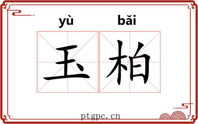 玉柏