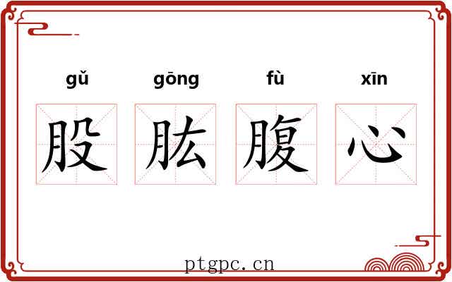 股肱腹心