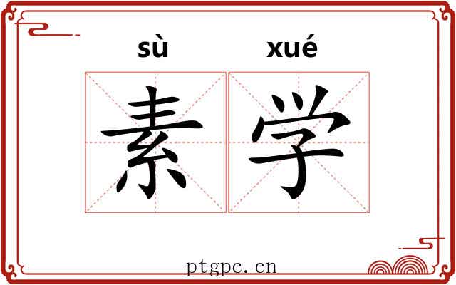 素学 素学
