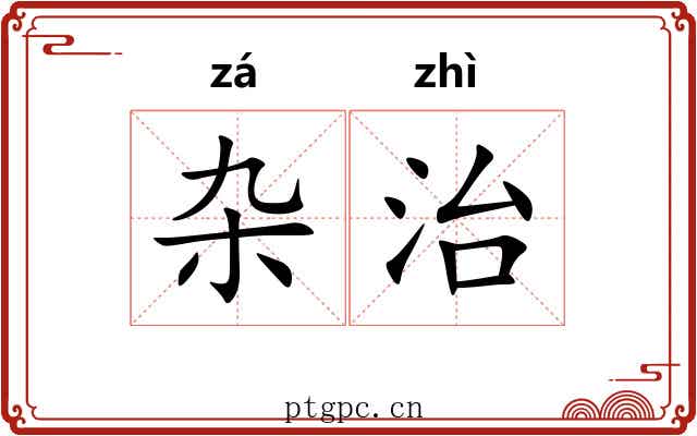 杂治