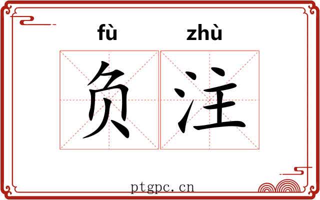 负注