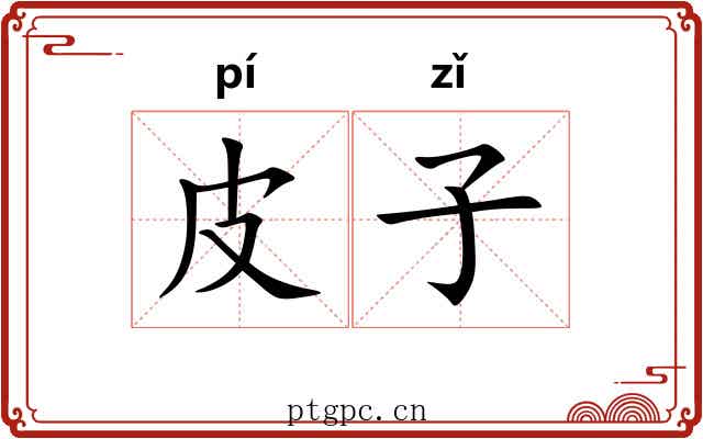 皮子