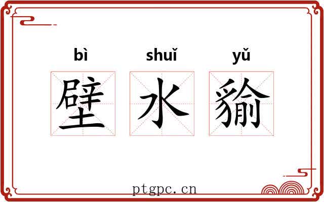 壁水貐 壁水貐