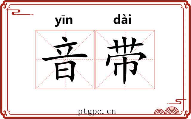 音带 音带