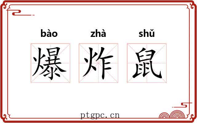 爆炸鼠