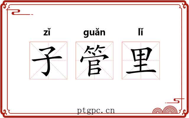 子管里 子管里
